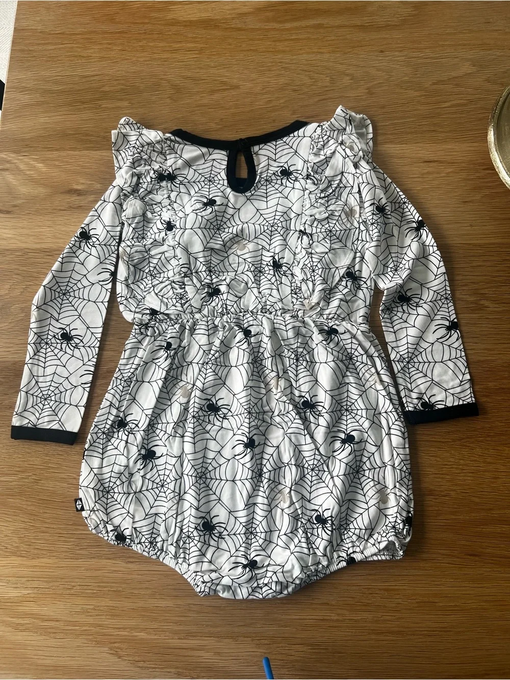 Kyte Baby Toddler Girls Long Sleeve Spider Bubble Romper-  2T